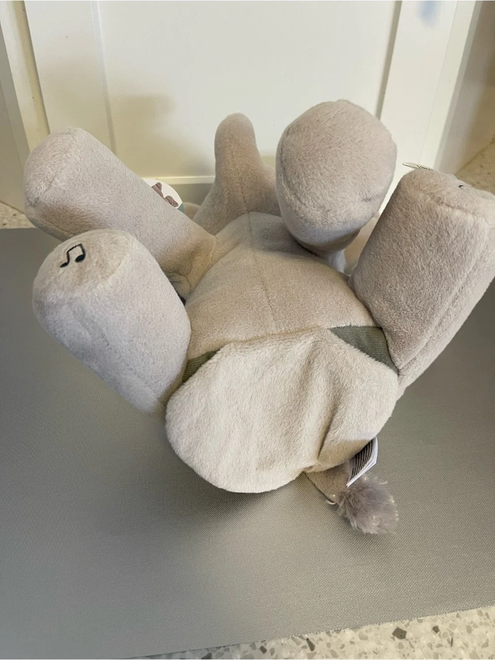 Gund Baby Flappy the Elephant Musical Plush Peek-a-Boo Game Singing Modes NWT